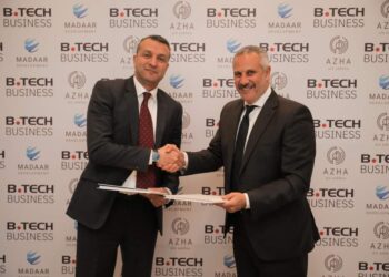 شركة “مدار العقارية” توقع بروتكول تعاون مشترك مع شركة “بي تك”