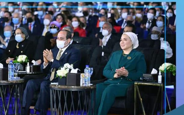 “قرينة الرئيس”تأمل أن يكون منتدي شباب العالم جسرًا للتلاقي وقبول الآخر