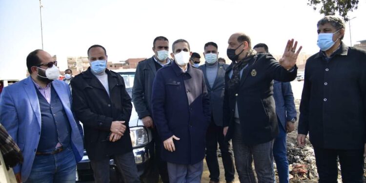 محافظ الغربية يتفقد أعمال تطوير مصنع تدوير المخلفات بالمحلة الكبرى.