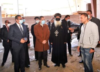 محافظ الغربية يتفقد سير الأعمال بمشروع الفلك.