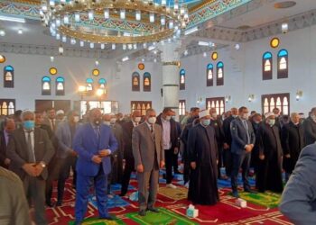 إفتتاح مسجد الأنصاري بقرية طويلة بكفر الشيخ في حضور وزير الاوقاف وقيادات المحافظة