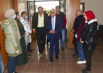 الغضبان :  يتابع أعمال تطوير مجلس مدينة بورفؤاد