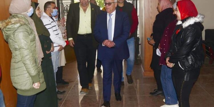 الغضبان : يتابع أعمال تطوير مجلس مدينة بورفؤاد