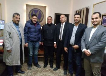 أمانة حزب حماة الوطن بكفر الدوار يهنئون رجال الشرطه المصريه بعيدهم ال70