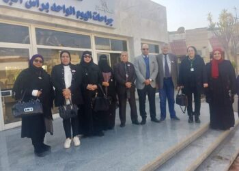 نقابة أصحاب المعاشات قي مستشفى اليوم الواحد برأس البر