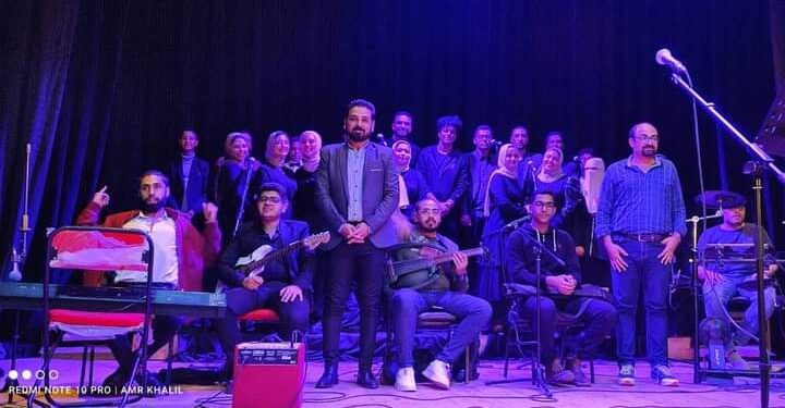 “إعتماد فرقة البحيرة القومية للأنشاد الدينى”