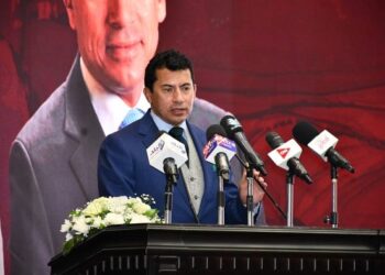 وزير الشباب يشهد فعاليات