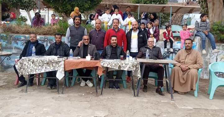 اختبارات ترقي الاحزمة بمركز الفشن بحضور النائب طه ابو الناظر