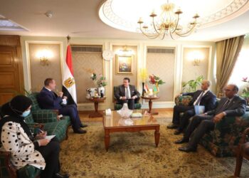 وزير التعليم العالي يستقبل سفير موريتانيا بالقاهرة. 