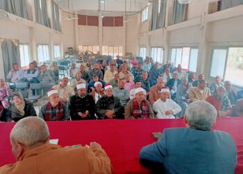 زراعة ابشواى مؤتمر جماهيري عن موسم حصاد وتوريد الذهب الأصفر بابشواي