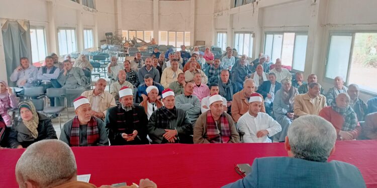 زراعة ابشواى مؤتمر جماهيري عن موسم حصاد وتوريد الذهب الأصفر بابشواي