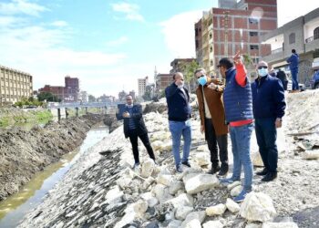 محافظ الغربية يتفقد الكورنيش