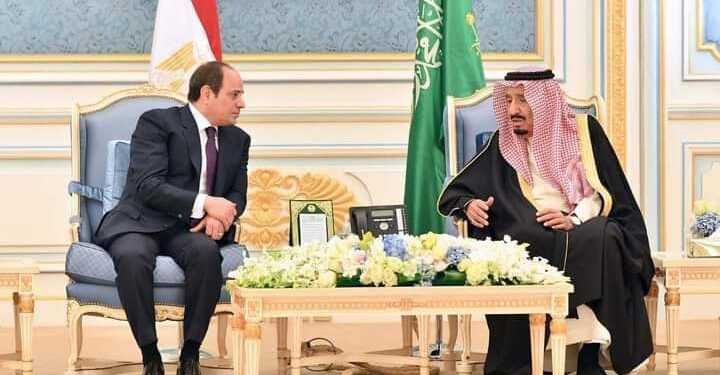 السيسي يستقبل ملك المملكة العربية السعودية