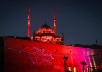 إنارة قلعة صلاح الدين