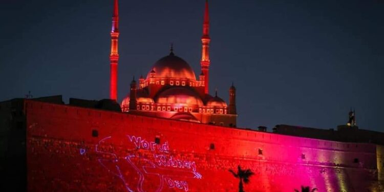 إنارة قلعة صلاح الدين