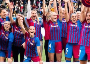 خماسية سيدات برشلونه تسحق ريال مدريد- ويتوجن بالدوري الاسباني
