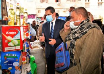 قطار معارض أهلا رمضان يصل بسيون