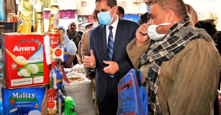 قطار معارض أهلا رمضان يصل بسيون