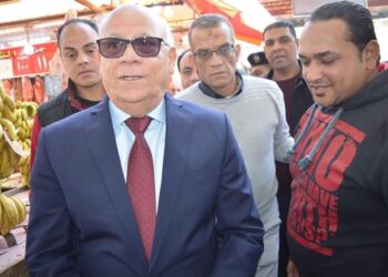 الغضبان :يتابع سير العمل داخل سوق العصر ٢،١ بحي العرب