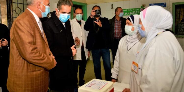 محافظ الغربية يشهد انطلاق حملة التطعيم ضد شلل الأطفال