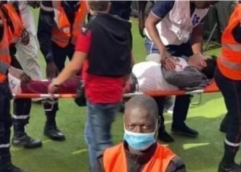 جماهير السنغال يعتدون علي الصحفيين وإصابة الناقد الرياضى إبرهيم مدكور