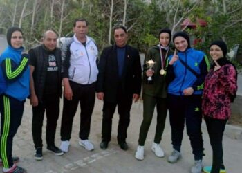 المركز الثاني لبطولة الجمهورية للبنات الشابات فى الملاكمة