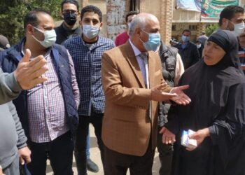 وكيل صحة الغربية يتابع فعاليات القوافل الطبية الخاصة بحياة كريمة بمركز طنطا