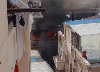 السيطرة على حريق هائل