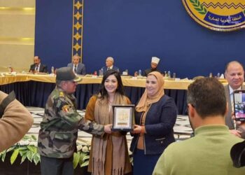 تكريم الفنانة الشابه شيماء المغربي بعد أحياء حفل يوم اليتيم