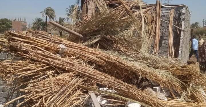 زراعة ابشواى إزالة 5 حالات تعدي بالبناء المخالف بابوجنشوا