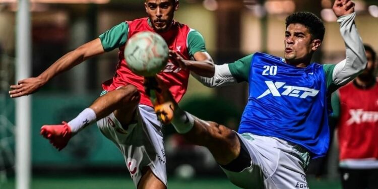 كتيبة الزعيم تستعد للأهلى بقوة ..