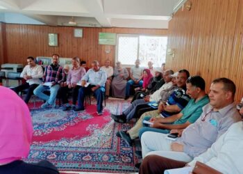 ندوة عن أهمية التحصين ضد الأمراض وأهمية التأمين على الماشية و الإجتماع الأسبوعي 