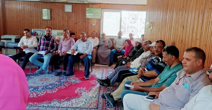 ندوة عن أهمية التحصين ضد الأمراض وأهمية التأمين على الماشية و الإجتماع الأسبوعي 