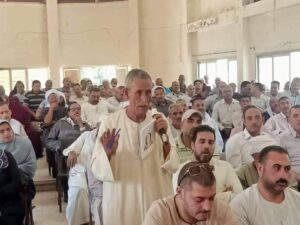 توعية المزارعين بأهمية توريد القمح بحضور وكيل وزارة الزراعة بالفيوم.
