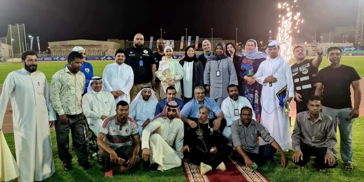 أنطلاق بطولة نادي التحدي الأولى لألعاب القوى بالكويت