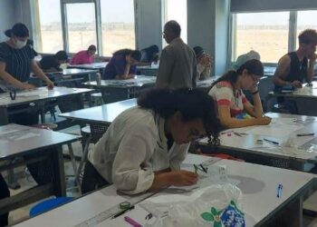 قيادات جامعة بدر فى القاهرة تتفقد امتحانات نهاية العام الأكاديمى