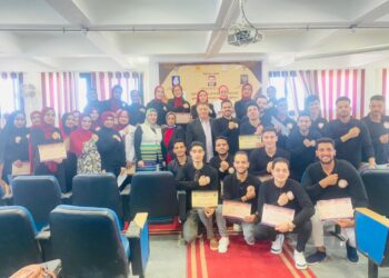 ندوة عن القيادة وسمات القائد بكلية الآداب جامعة دمنهور.