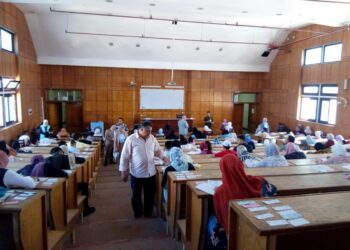 بدأ امتحانات الفصل الدراسي الثاني من كلية الآداب جامعة دمنهور