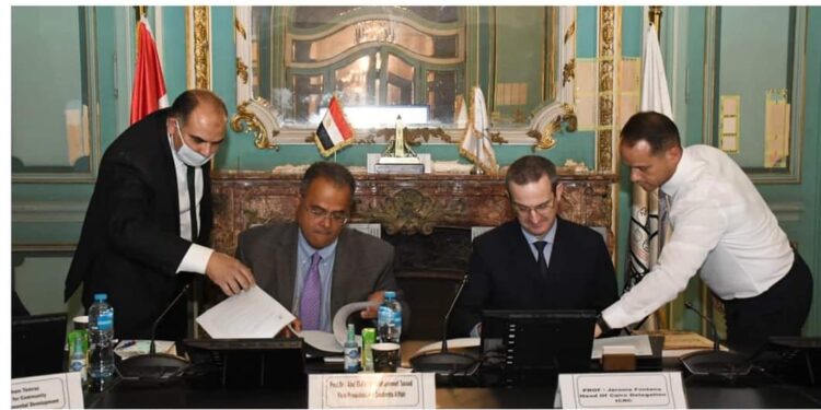 بروتوكول تعاون بين كلية الحقوق بجامعة عين شمس واللجنة الدولية للصليب الأحمر