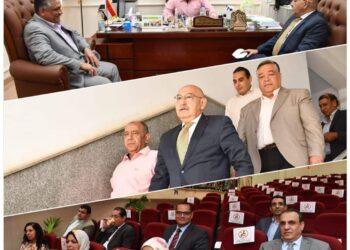 نائب رئيس جامعة عين شمس ووكلاء الكليات لشئون خدمة المجتمع “بكلية الزراعة “