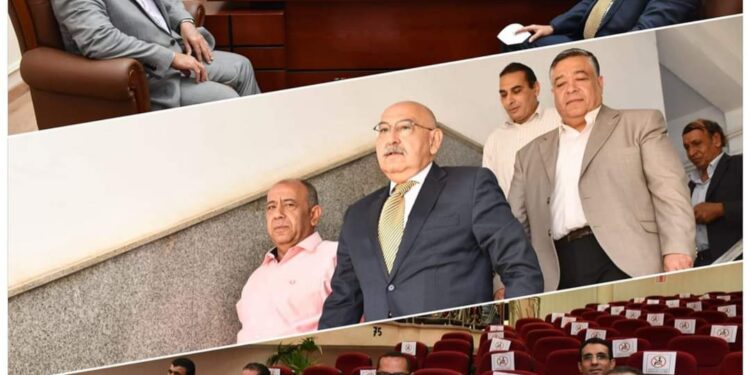 نائب رئيس جامعة عين شمس ووكلاء الكليات لشئون خدمة المجتمع “بكلية الزراعة “