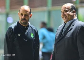 رئيس زعيم الثغر يؤازر الفريق استعدادآ للديربي .