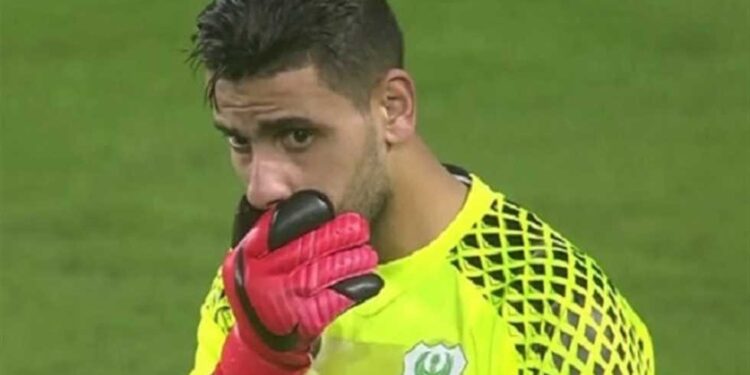 حادث سير لحارس المصري البورسعيدي ..