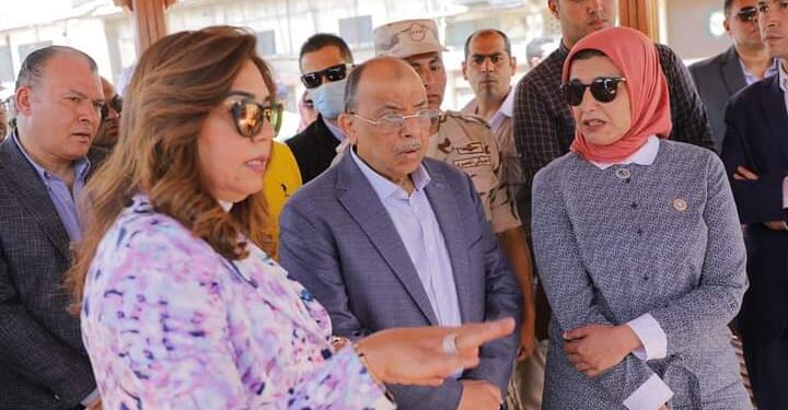 بتكلفه ١٨٧ مليون جنيه .. “شعراوي” ومحافظ دمياط يفتتحا طريق د مشرفة