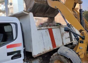 أعمال نظافة مكثفة في مركزي طنطا والمحلة الكبرى