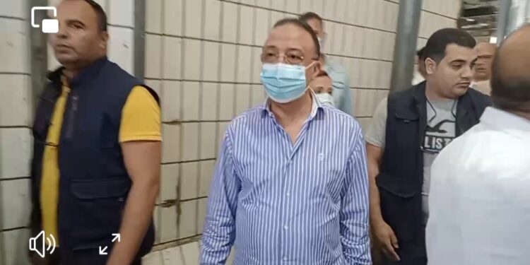 محمد الشريف يزور العامرية وبرج العرب