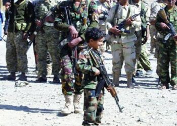 ” اليمن ” نشر المجندين من الأطفال على خطوط المواجهة رغم الهدنة