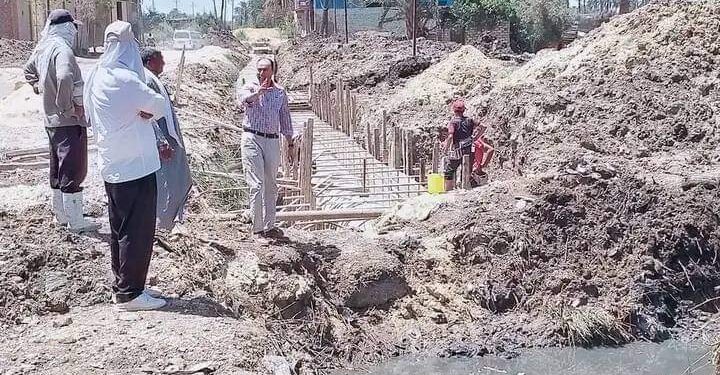 رئيس مركز ومدينة أبشواي بالفيوم يقوم بجولات صباحية ومسائية لمتابعة الأعمال بمختلف أنحاء المركز