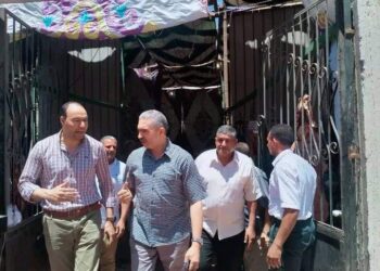 رئيس مركز ومدينة أبشواي بالفيوم يستقبل وكيل وزارة التموين ويتفقدان معرض اللحوم والسلع الغذائية بابشواي