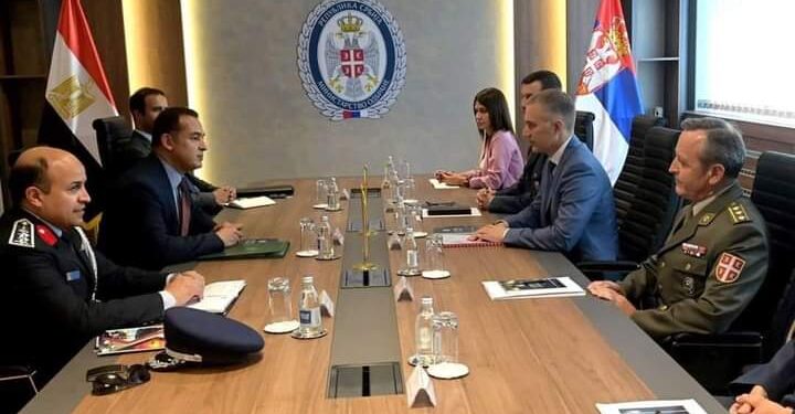 السفير المصري في صربيا